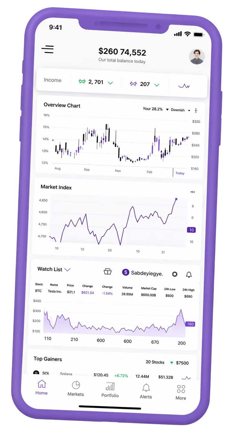 Xavista GPT — plataforma de trading en móvil